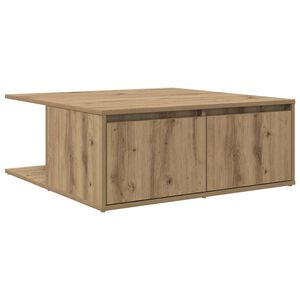 vidaXL Konferenčn&yacute; stol&iacute;k dub artisan 80 x 80 x 31 cm Kompozitn&eacute; drevo