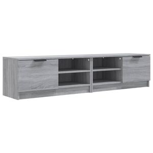vidaXL TV skrinky 2 ks siv&yacute; dub sonoma 80x35x36,5 cm spracovan&eacute; drevo
