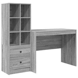 vidaXL St&ocirc;l Siv&yacute; Sonoma 145.5 x 50 x 127 cm 2 ks