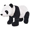 vidaXL Stojaca ply&scaron;ov&aacute; hračk&aacute;rska panda, čierno biela XXL