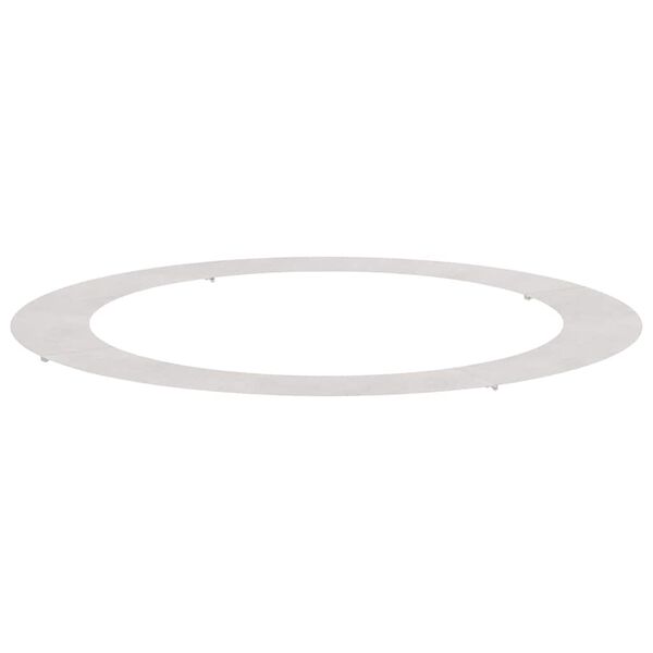 vidaXL vhodn&yacute; pre ploch&yacute; stromov&yacute; kr&uacute;žok Strieborn&aacute; &Oslash;90 / 120 cm