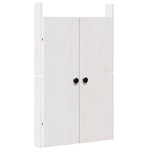 vidaXL Kuchynsk&eacute; dvere MEPPEL Biela 50 x 9 x 82 cm Borovicov&yacute; mas&iacute;v