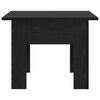vidaXL Konferenčn&yacute; stol&iacute;k Čierny dub 55 x 55 x 42 cm Kompozitn&eacute; drevo
