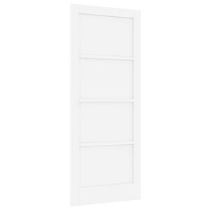 vidaXL Vn&uacute;torn&eacute; dvere 83 x 202 cm Preglejka Biela