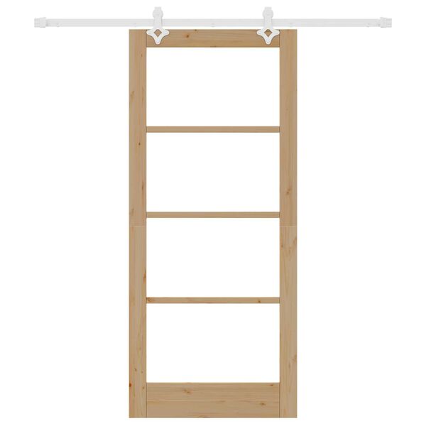 vidaXL Posuvn&eacute; dvere Pr&iacute;rodn&aacute; 86 x 198,5 cm