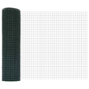 vidaXL Zvaren&yacute; dr&ocirc;ten&yacute; plot 1000 x 40 cm Zelen&aacute;