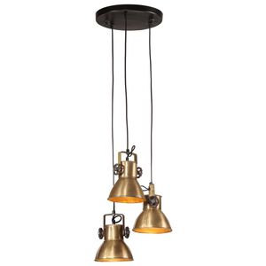 vidaXL Z&aacute;vesn&aacute; lampa 25 W starožitn&aacute; mosadzn&aacute; 30x30x100 cm E27