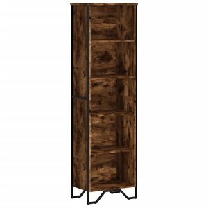 vidaXL Knižnica dymov&yacute; dub 50x31x169 cm kompozitn&eacute; drevo