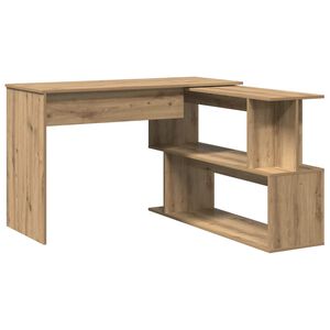 vidaXL rohov&yacute; st&ocirc;l Artisan Dub Artisan 200,5x50x76cm Kon&scaron;trukcia dreva