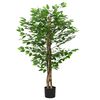 vidaXL Umel&yacute; fikusov&yacute; 788 listov 120 cm zelen&yacute;