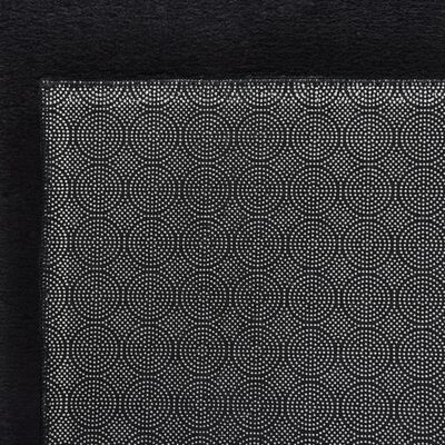 vidaXL Prateľný koberec, huňatý, krátky vlas 80x150 cm, protišmykový