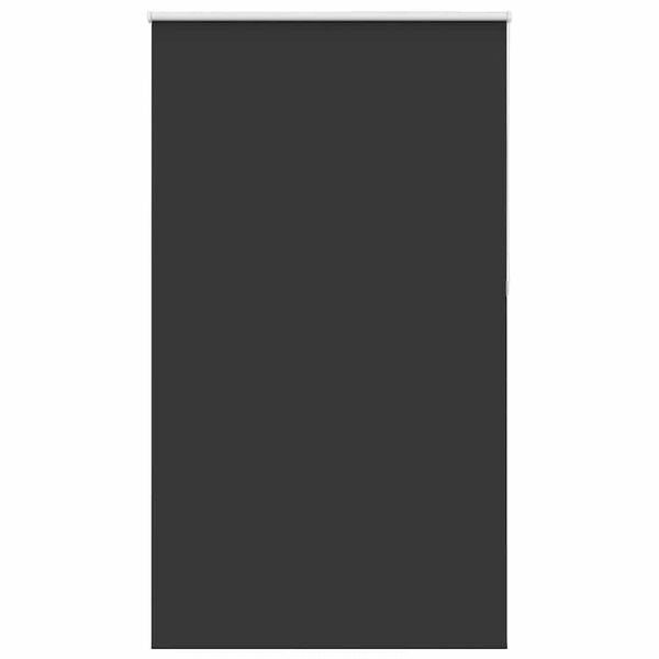 vidaXL Roleta Zatemnenie Čierna 125x230 cm &Scaron;&iacute;rka l&aacute;tky 121,6 cm