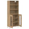 vidaXL Highboard 2 pcs Remeseln&yacute; dub Kompozitn&eacute; drevo