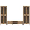 vidaXL Zostava TV skriniek FLORIN Remeseln&yacute; dub Kompozitn&eacute; drevo