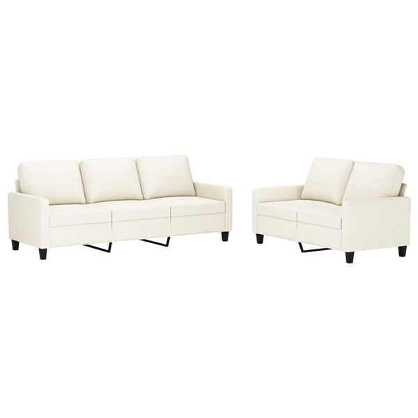 vidaXL 2-dielna sedacia s&uacute;prava s vank&uacute;&scaron;mi kr&eacute;mov&aacute; umel&aacute; koža