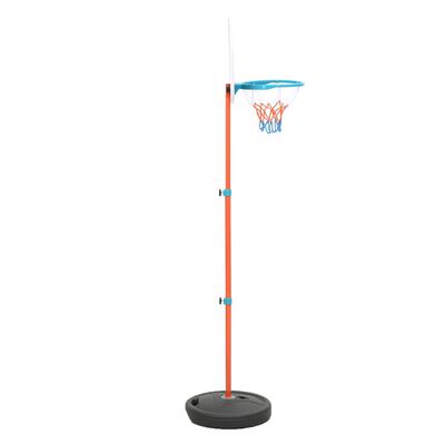 vidaXL Prenosná nastaviteľná basketbalová súprava 133-160 cm