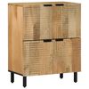 VidaXL Pr&iacute;born&iacute;k Hned&yacute; 60x33x75 cm Mas&iacute;vne drevo Mango
