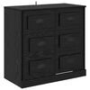 vidaXL Serv&iacute;rovacia skriňa Čierny dub 70 x 35,5 x 67,5 cm
