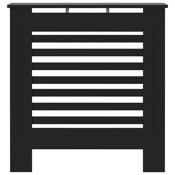 vidaXL Kryt na radi&aacute;tor čierny 78 cm MDF