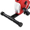vidaXL Rotopéd s remeňovým odporom, červený