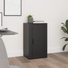 vidaXL Komoda čierna 40x33x70 cm spracovan&eacute; drevo