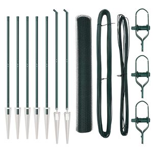 vidaXL Stĺp na plot. Zelen&aacute;