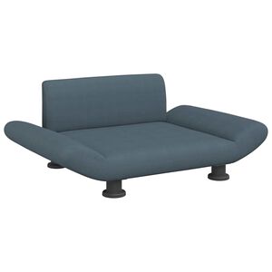vidaXL Pelech pre psa tmavosiv&yacute; 70x45x28 cm l&aacute;tka