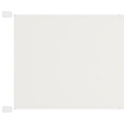 vidaXL Vertikálna markíza biela 140x270 cm oxfordská látka