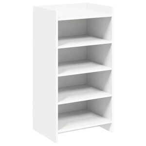 vidaXL Skriňa na top&aacute;nky Biela 48 x 36 x 92 cm Kompozitn&eacute; drevo