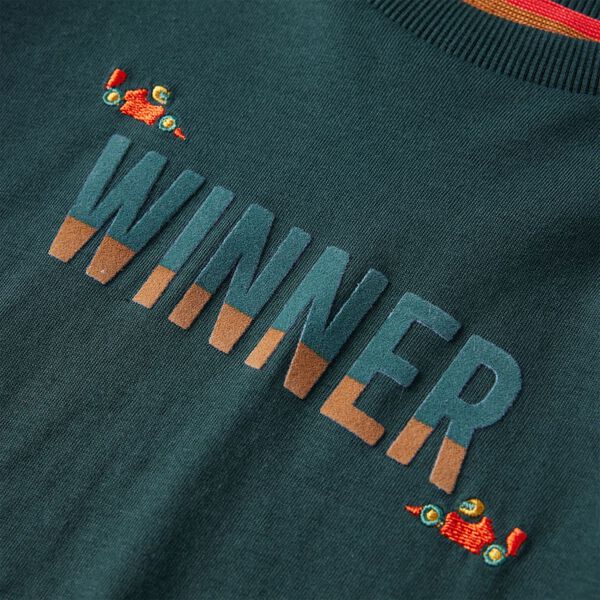 Detsk&eacute; tričko s dlh&yacute;mi ruk&aacute;vmi tmavoyelen&eacute; 140