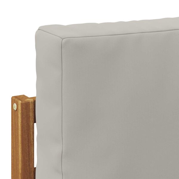 vidaXL Z&aacute;hradn&aacute; s&uacute;prava gaučov s vank&uacute;&scaron;om 3 pcs Pr&iacute;rodn&aacute; a svetlosiv&aacute;