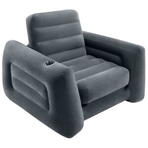 Intex Rozkladacie kreslo 117x224x66 cm tmavo&scaron;ed&aacute;