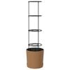 vidaXL Pestovateľ paradajok Naturo ECO &Oslash; 39 x 139 cm WPC