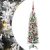 vidaXL Umel&yacute; vianočn&yacute; stromček Zelen&aacute; 120 cm PVC, oceľ a plast