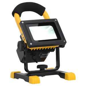 vidaXL Nab&iacute;jateľn&yacute; LED reflektor s rukov&auml;ťou 30 W studen&eacute; biele svetlo