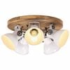 vidaXL Z&aacute;vesn&aacute; lampa 25 W biela 50x50x25 cm E27