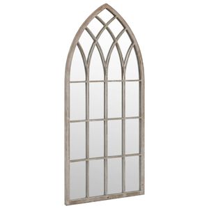 vidaXL Zrkadlo pieskov&eacute; 100x45 cm železo interi&eacute;rov&eacute;