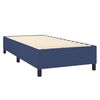 vidaXL Posteľn&yacute; r&aacute;m boxspring s matracom modr&yacute; 90x190 cm l&aacute;tka