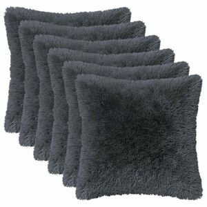 vidaXL Podložka s vank&uacute;&scaron;om HEERLEN 2 ks Antracitov&aacute; PV fleece