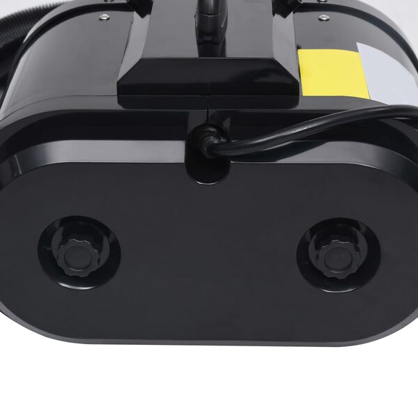 vidaXL Fén pre psov dvojitý motor čierny