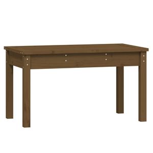 vidaXL Z&aacute;hradn&aacute; lavica medovohned&aacute; 80x44x45 cm mas&iacute;vna borovica