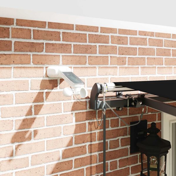 vidaXL Text&iacute;lia na slnečn&iacute;k s Čierna 400 &times; 300 cm Polyester