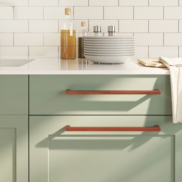 vidaXL Rukov&auml;te na skrinku 20 ks bronzov&eacute; 320 mm nehrdzavej&uacute;ca oceľ