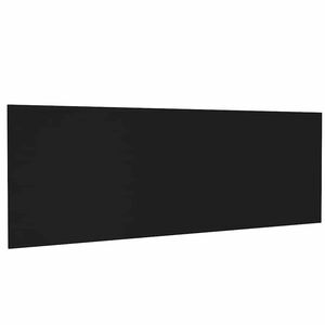 vidaXL N&aacute;stenn&eacute; čelo postele čierne 240x1,5x80 cm spracovan&eacute; drevo
