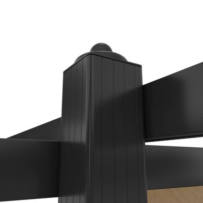 vidaXL Záhradný altánok so zaťahovacou strechou 4x3 m sivohnedý
