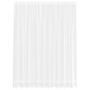 vidaXL Čipkov&aacute; z&aacute;clona Biela 200 x 300 cm Polyester