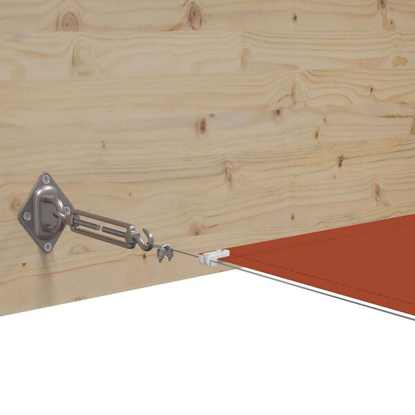 vidaXL Vertik&aacute;lna mark&iacute;za terakotov&aacute; 180x1200 cm oxfordsk&aacute; l&aacute;tka