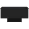 vidaXL Konferenčný stolík, čierny 60x60x31,5 cm, kompozitné drevo