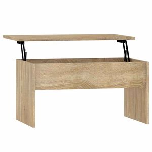 vidaXL Konferenčn&yacute; stol&iacute;k dub sonoma 80x50,5x41,5 cm spracovan&eacute; drevo