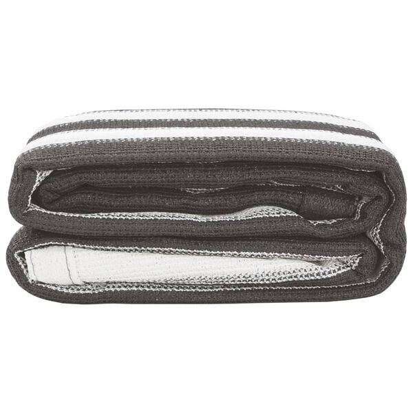 vidaXL Koberec do stanu 300x400 cm antracitovo-biely